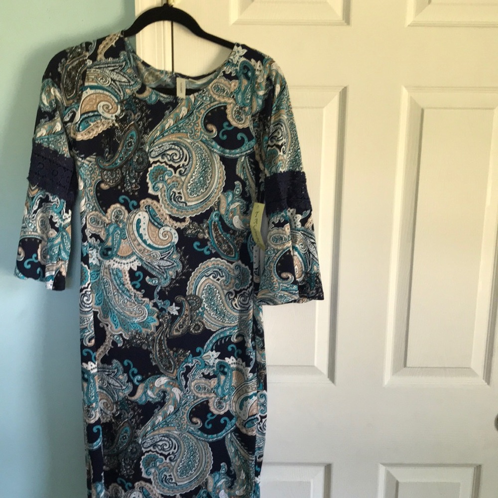 Size S dress, blue, Tacera brand